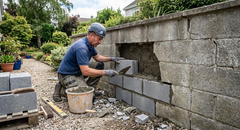 Block Wall Repair in Franklin County, MO