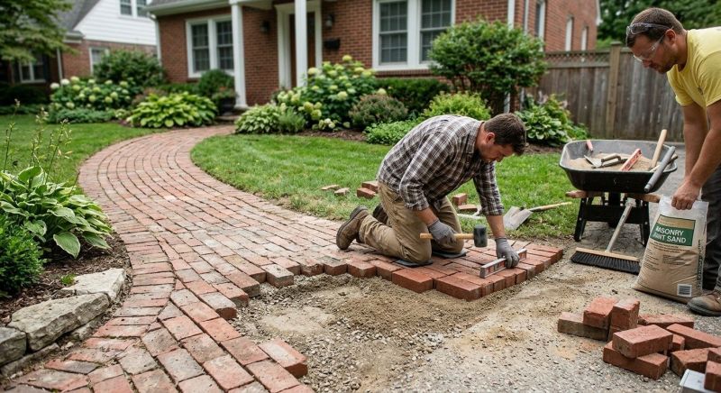 Brick Flatwork Repair in O Fallon, MO