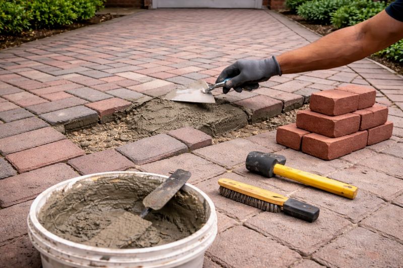 Brick Flatwork Repair in Lincoln County, MO