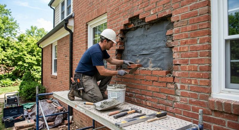 Brick Masonry Repair in Ballwin, MO