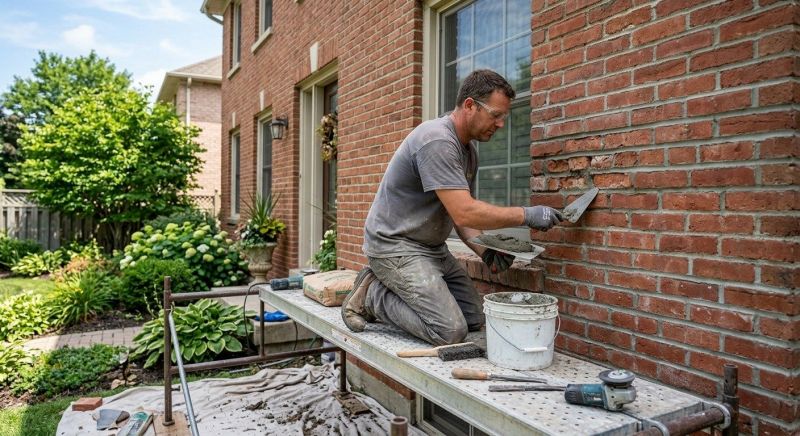 Brick Restoration in Maryland Heights, MO