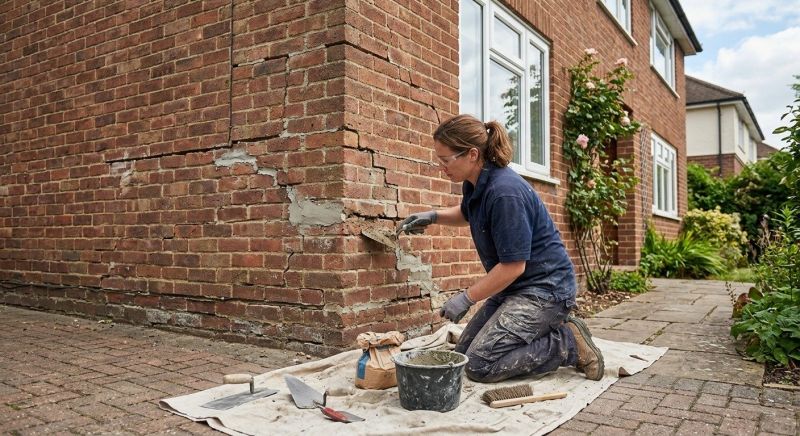 Brick Wall Repair in Wentzville, MO