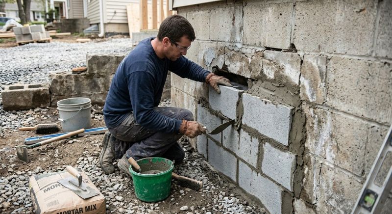 Concrete Block Repair in Florissant, MO