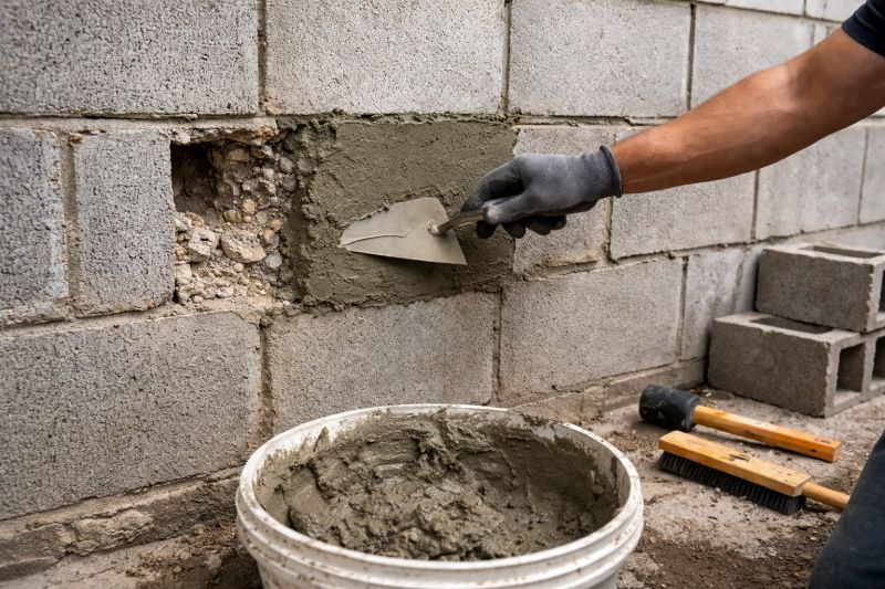 Concrete Block Repair in Washington, MO