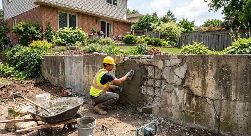 Retaining Wall Repair in Ballwin, MO