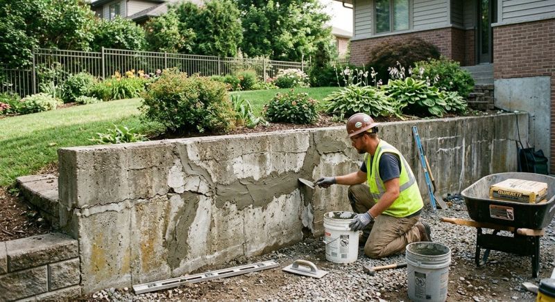 Retaining Wall Repair in Franklin County, MO
