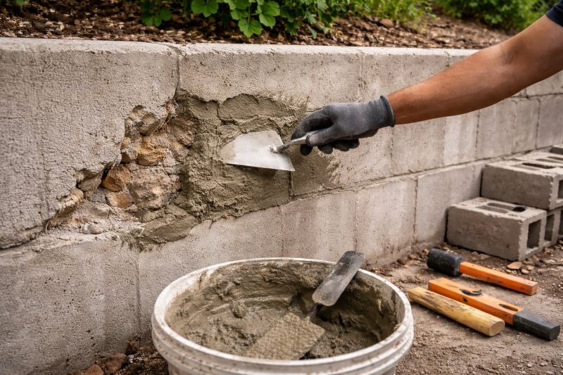 Retaining Wall Repair in Gray Summit, MO
