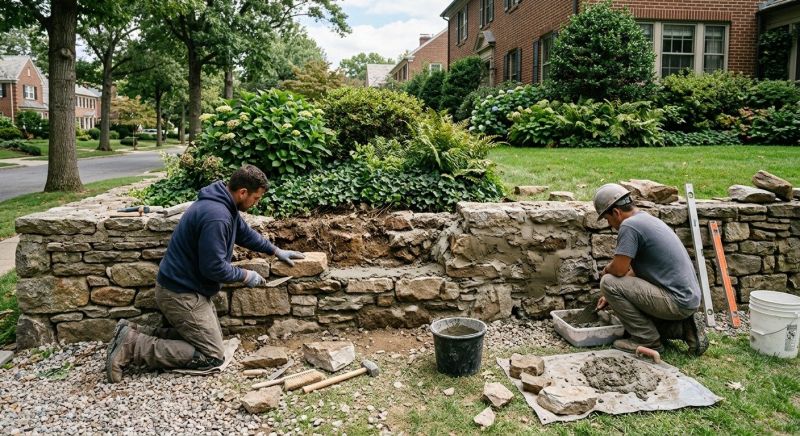 Retaining Wall Repair in Saint Charles, MO