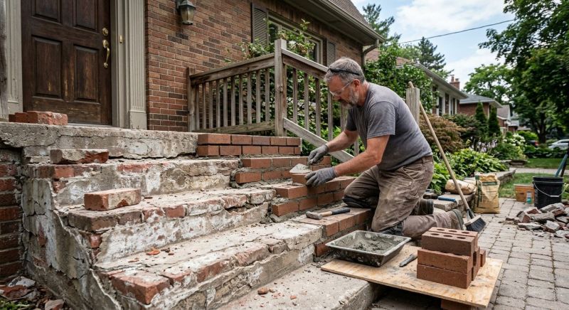 Stonework Repair in Wentzville, MO