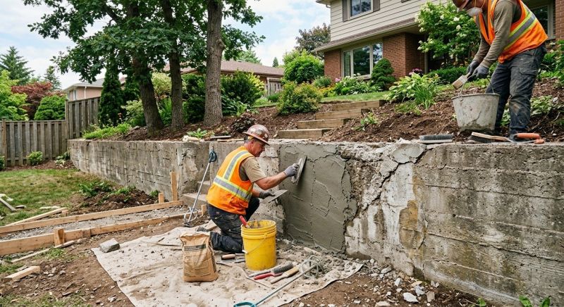 Retaining Wall Repair in Winfield, MO